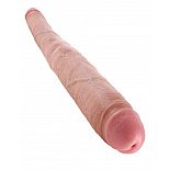   TAPERED DOUBLE DILDO - 40,6 . 
  16  TAPERED DOUBLE DILDO   KING COCK     .