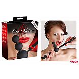 <strong>Чёрный силиконовый кляп-ёлочка Bad Kitty</strong> <br />
Два удовольствия сразу! Максимально комфортный и функциональный - кляп Bad Kitty предотвратит нежелательные разговоры, а также позволит доставить дополнительное удовольствие партнеру вагинальной или анальной стимуляцией. <div class="charTableblock"><div><span>Тип</span>: другой</div><div><span>Цвет</span>: черный</div><div><span>Производитель</span>: Orion, Германия</div></div> Чёрный силиконовый кляп-ёлочка Bad Kitty 
Два удовольствия сразу! Максимально комфортный и функциональный - кляп Bad Kitty предотвратит нежелательные разговоры, а также позволит доставить дополнительное удовольствие партнеру вагинальной или анальной стимуляцией.
