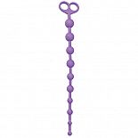 <strong>Фиолетовая анальная цепочка с 10 звеньями ANAL JUGGLING BALL SILICONE - 33,6 см.</strong> <br />
Фиолетовая анальная цепочка с 10 звеньями ANAL JUGGLING BALL SILICONE. <div class="charTableblock"><div><span>Длина, см</span>: 33,6</div><div><span>Диаметр, см</span>: 2,5</div><div><span>Материал</span>: силикон</div><div><span>Цвет</span>: другой</div><div><span>Особенности</span>: цепочки, бусы</div><div><span>Длина, см</span>: 25 и более</div><div><span>Диаметр, см</span>: 2</div></div> Фиолетовая анальная цепочка с 10 звеньями ANAL JUGGLING BALL SILICONE - 33,6 см. 
Фиолетовая анальная цепочка с 10 звеньями ANAL JUGGLING BALL SILICONE.