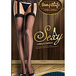 <strong>Чёрные чулки из мелкой сеточки с кружевным поясом и пажами</strong> <br />
Чёрные чулки из мелкой сеточки с кружевным поясом и пажами. <div class="charTableblock"><div><span>Размер</span>: S (42-44); M (44-46); L (46-48)</div><div><span>Цвет</span>: черный</div><div><span>Производитель</span>: Temptlife, Китай</div><div><span>В наличии</span>: S-M-L, черный</div></div> Чёрные чулки из мелкой сеточки с кружевным поясом и пажами 
Чёрные чулки из мелкой сеточки с кружевным поясом и пажами.