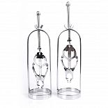 <strong>Металлические зажимы на соски с винтом</strong> <br />
Зажимы на соски - лучший способ показать, кто здесь хозяин! Созданные из медицинской стали, они позволяют чувствовать не только боль, но и приятную прохладу металла. <div class="charTableblock"><div><span>Тип</span>: для сосков</div><div><span>Производитель</span>: O-Products, Нидерланды</div></div> Металлические зажимы на соски с винтом
Зажимы на соски - лучший способ показать, кто здесь хозяин! Созданные из медицинской стали, они позволяют чувствовать не только боль, но и приятную прохладу металла.