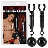 <strong>Зажимы на соски с шариками Nipple Clamps Heavy Balls</strong> <br />
Зажимы для сосков с шариками Heavy Balls подарят вам неожиданно приятные ощущения сладкой боли и одним своим видом подогреют желание в вашем партнере! Сила сжатия зажимов регулируется индивидуально. <div class="charTableblock"><div><span>Тип</span>: для сосков</div><div><span>Особенности</span>: с утяжелителем</div><div><span>Производитель</span>: Orion, Германия</div></div> Зажимы на соски с шариками Nipple Clamps Heavy Balls
Зажимы для сосков с шариками Heavy Balls подарят вам неожиданно приятные ощущения сладкой боли и одним своим видом подогреют желание в вашем партнере! Сила сжатия зажимов регулируется индивидуально.