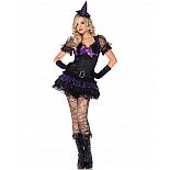 <strong>Костюм маленькой ведьмы</strong> <br />
Игривый костюм маленькой колдуньи. <div class="charTableblock"><div><span>Размер</span>: M (44-46); L (46-48)</div><div><span>Производитель</span>: Leg Avenue, США</div></div> Костюм маленькой ведьмы 
Игривый костюм маленькой колдуньи.