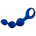 <strong>Синяя анальная цепочка Love Beads - 14 см.</strong> <br />
3 силиконовых анальных шарика разного диаметра на цепочке. <div class="charTableblock"><div><span>Длина, см</span>: 14</div><div><span>Диаметр, см</span>: 2.9</div><div><span>Материал</span>: силикон</div><div><span>Цвет</span>: другой</div><div><span>Особенности</span>: цепочки, бусы</div><div><span>Особенности</span>: без вибрации</div><div><span>Длина, см</span>: 13-16</div><div><span>Диаметр, см</span>: 2</div></div> Синяя анальная цепочка Love Beads - 14 см. 
3 силиконовых анальных шарика разного диаметра на цепочке.