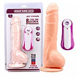 <strong>Вибратор с мошонкой и ярко выраженной головкой Jeff Stryker - 22,8 см.</strong> <br />
Реалистичный вибратор с мошонкой ,на присоске ,с выносным пультом. <div class="charTableblock"><div><span>Длина, см</span>: 22.80</div><div><span>Диаметр, см</span>: 4.50</div><div><span>Материал</span>: TPE / TPR</div><div><span>Длина, см</span>: 21-24</div><div><span>Диаметр, см</span>: 4</div><div><span>Производитель</span>: Chisa, Китай</div></div> Вибратор с мошонкой и ярко выраженной головкой Jeff Stryker - 22,8 см. 
Реалистичный вибратор с мошонкой ,на присоске ,с выносным пультом.