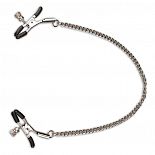 <strong>Клипсы для сосков на серебристой цепочке</strong> <br />
Клипсы на соски из серебристого металла. <div class="charTableblock"><div><span>Тип</span>: для сосков</div><div><span>Особенности</span>: с цепочкой</div><div><span>Производитель</span>: Erotic Fantasy, Швейцария</div></div> Клипсы для сосков на серебристой цепочке
Клипсы на соски из серебристого металла.