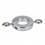 <strong>Растяжитель мошонки из стали с петлями для подвешивания грузов (малого размера)</strong> <br />
Одно из самых популярных приспособлений для СВТ - болстрeтчер (дословно растяжитель мошонки). <div class="charTableblock"> </div> Растяжитель мошонки из стали с петлями для подвешивания грузов (малого размера) 
Одно из самых популярных приспособлений для СВТ - болстрeтчер (дословно растяжитель мошонки).