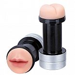<strong>Двусторонний мастурбатор REALSTUFF 2 IN 1 HUMMER MOUTH   ANUS - ротик и попка</strong> <br />
REALSTUFF 2 IN 1 HUMMER - MOUTH & ANUS
These cylinder shaped maturbators with nodule tunnel are available in different versions: mouth/vagina – mouth/anus - anus/vagina. Hygienic and easy to clean. Sachet of lube included.
Material
ABS / PET / TPR
Color
Flesh
Size
17.8cm - 7inch
Diameter
5.5cm - 2.17inch
Gross weight
0.45 KG <div class="charTableblock"> </div> Двусторонний мастурбатор REALSTUFF 2 IN 1 HUMMER MOUTH   ANUS - ротик и попка 
REALSTUFF 2 IN 1 HUMMER - MOUTH & ANUS
These cylinder shaped maturbators with nodule tunnel are available in different versions: mouth/vagina – mouth/anus - anus/vagina. Hygienic and easy to clean. Sachet of lube included.
Material
ABS / PET / TPR
Color
Flesh
Size
17.8cm - 7inch
Diameter
5.5cm - 2.17inch
Gross weight
0.45 KG