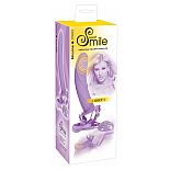 <strong>Полый фиолетовый страпон Juicy с вибрацией и выносным пультом - 21 см.</strong> <br />
Полый фиолетовый страпон Juicy с вибрацией и выносным пультом. <div class="charTableblock"><div><span>Длина, см</span>: 21.00</div><div><span>Диаметр, см</span>: 5.20</div><div><span>Длина, см</span>: 21-24</div><div><span>Диаметр, см</span>: 5</div><div><span>Материал</span>: силикон</div><div><span>Цвет</span>: другой</div><div><span>Особенности</span>: комплект; с вибрацией</div></div> Полый фиолетовый страпон Juicy с вибрацией и выносным пультом - 21 см. 
Полый фиолетовый страпон Juicy с вибрацией и выносным пультом.