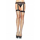 <strong>Чулки в крупную сетку на кружевном пояске</strong> <br />
Чулки в крупную сетку на кружевном пояске. <div class="charTableblock"><div><span>Размер</span>: XL (48-50); 1X (50-52)</div><div><span>Цвет</span>: черный</div><div><span>Производитель</span>: Leg Avenue, США</div><div><span>В наличии</span>: Q (XL-XXL), черный</div></div> Чулки в крупную сетку на кружевном пояске
Чулки в крупную сетку на кружевном пояске.