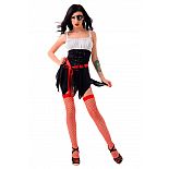 <strong>Костюм Бандитки - Le Frivole, S/M, </strong> <br />
Костюм состоит из платья, пояса, повязка на глаз и чулочков. <div class="charTableblock"> </div> Костюм Бандитки - Le Frivole, S/M,
Костюм состоит из платья, пояса, повязка на глаз и чулочков.