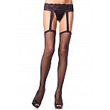 <strong>Колготки в виде пояса с чулками - Dupu, One Size, Черный</strong> <br />
Сочетание мелкой сеточки и черных, тонких кружевных резинок. <div class="charTableblock"> </div> Колготки в виде пояса с чулками - Dupu, One Size, Черный 
Сочетание мелкой сеточки и черных, тонких кружевных резинок.