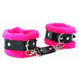 <strong>Розовые наручники с мехом BDSM Light</strong> <br />
Милый и яркий аксессуар - наручники. <div class="charTableblock"><div><span>Материал</span>: кожзам</div><div><span>Цвет</span>: красный, розовый</div><div><span>Производитель</span>: БДСМ арсенал, Россия</div></div> Розовые наручники с мехом BDSM Light 
Милый и яркий аксессуар - наручники.