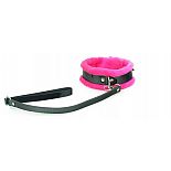 <strong>Ошейник с поводком и розовым мехом BDSM Light</strong> <br />
Милый и яркий аксессуар - ошейник с поводком. <div class="charTableblock"><div><span>Производитель</span>: БДСМ арсенал, Россия</div></div> Ошейник с поводком и розовым мехом BDSM Light 
Милый и яркий аксессуар - ошейник с поводком.