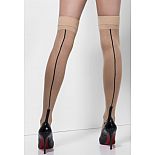 <strong>Телесные чулки с контрастными стрелками сзади</strong> <br />
Эротичные чулки телесного цвета с черной стрелкой сзади станут незаменимым аксессуаром как для откровенного, так и для строгого наряда, если Вы захотите подчеркнуть свою сексуальность. <div class="charTableblock"><div><span>Размер</span>: S (42-44); M (44-46); L (46-48)</div><div><span>Цвет</span>: телесный</div><div><span>Производитель</span>: Fever, Великобритания</div><div><span>В наличии</span>: S-M-L, бежевый</div></div> Телесные чулки с контрастными стрелками сзади 
Эротичные чулки телесного цвета с черной стрелкой сзади станут незаменимым аксессуаром как для откровенного, так и для строгого наряда, если Вы захотите подчеркнуть свою сексуальность.