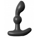 <strong>Стимулятор простаты с вибрацией с двумя моторами P-Motion Massager - 15,2 см.</strong> <br />
Вибромассажер простаты премиум класса, с эргономичной формой, обеспечивающей стимуляцию самых чувствительных зон и потрясающей вибрацией, для невероятно сильных ощущений! Форма стимулятора идеальна для массажа простаты, это суженый кончик, для легкой вставки, наклоненная и расширенная головка с виброэлементом, для максимально точной и мощной P-спот стимуляции. <div class="charTableblock"><div><span>Длина, см</span>: 15,2</div><div><span>Диаметр, см</span>: 3,8</div><div><span>Материал</span>: силикон</div><div><span>Цвет</span>: черный</div><div><span>Особенности</span>: массажер простаты</div><div><span>Особенности</span>: с вибрацией</div><div><span>Длина, см</span>: 13-16</div><div><span>Диаметр, см</span>: 3</div><div><span>Производитель</span>: PipeDream, США</div></div> Стимулятор простаты с вибрацией с двумя моторами P-Motion Massager - 15,2 см.
Вибромассажер простаты премиум класса, с эргономичной формой, обеспечивающей стимуляцию самых чувствительных зон и потрясающей вибрацией, для невероятно сильных ощущений! Форма стимулятора идеальна для массажа простаты, это суженый кончик, для легкой вставки, наклоненная и расширенная головка с виброэлементом, для максимально точной и мощной P-спот стимуляции.