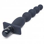 <strong>Тёмно-синяя анальная виброёлочка DARKER CARNAL PROMISE VIBRATING ANAL BEADS - 20,8 см.</strong> <br />
Официальная серия товаров для взрослых «На 50 оттенков темнее», одобренная лично Э. <div class="charTableblock"><div><span>Длина, см</span>: 20.80</div><div><span>Диаметр, см</span>: 2.50</div><div><span>Материал</span>: силикон</div><div><span>Длина, см</span>: 17-20</div><div><span>Диаметр, см</span>: 2</div></div> Тёмно-синяя анальная виброёлочка DARKER CARNAL PROMISE VIBRATING ANAL BEADS - 20,8 см.
Официальная серия товаров для взрослых «На 50 оттенков темнее», одобренная лично Э.