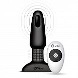 �������� �������-������ � ������� �������� B-Vibe Rimming Plug BLACK 
�������� ���� �������-��������, ������� ������ � ���� ������� ��� ��������� �������� ����������.