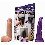 <strong>Страпон с двумя насадками UNI strap 6 Harness best of all </strong> <br />
Комплект фаллоимитатор с поясом "Harness". <div class="charTableblock"><div><span>Длина, см</span>: 17.5</div><div><span>Диаметр, см</span>: 4</div><div><span>Длина, см</span>: 17-20</div><div><span>Диаметр, см</span>: 4</div><div><span>Материал</span>: ПВХ (PVC); киберкожа</div><div><span>Цвет</span>: телесный; другой</div><div><span>Особенности</span>: комплект; harness</div></div> Страпон с двумя насадками UNI strap 6 Harness best of all
Комплект фаллоимитатор с поясом "Harness".