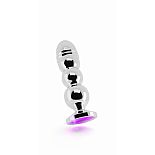   4.9"" R10 RICH Silver/Purple Sapphire SH-RIC010SIL 
.