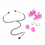 <strong>Эротический набор зажимов на соски для женщин Hers Intimate Kit</strong> <br />
Эротический набор зажимов на соски для женщин Hers Intimate Kit: зажимы на соски, насадки-присоски на соски, зажимы на соски с цепочкой, зажимы-колечки. <div class="charTableblock"> </div> Эротический набор зажимов на соски для женщин Hers Intimate Kit
Эротический набор зажимов на соски для женщин Hers Intimate Kit: зажимы на соски, насадки-присоски на соски, зажимы на соски с цепочкой, зажимы-колечки.