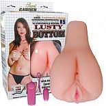 <strong>Мастурбатор с вибрацией Lusty Bottom </strong> <br />
Реалистичная вагина и анус, изготовленная из ТПЕ. <div class="charTableblock"><div><span>Материал</span>: TPE / TPR</div><div><span>Цвет</span>: телесный</div><div><span>Наличие вибрации</span>: с вибрацией</div><div><span>Особенности</span>: вагина; попка</div></div> Мастурбатор с вибрацией Lusty Bottom
Реалистичная вагина и анус, изготовленная из ТПЕ.