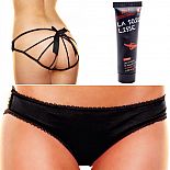 <strong>Трусики HUSTLER и водный лубрикант EROTIC FANTASY</strong> <br />
Качественный нежный интимный лубрикант на водной основе, сочетающий в себе превосходные свойства скольжения и защиты от повреждений. <div class="charTableblock"> </div> Трусики HUSTLER и водный лубрикант EROTIC FANTASY 
Качественный нежный интимный лубрикант на водной основе, сочетающий в себе превосходные свойства скольжения и защиты от повреждений.