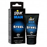 <strong>Эрекционный гель для пениса pjur MAN Steel Gel 50 ml</strong> <br />
Гель-крем для достижения эрекции мгновенного действия. <div class="charTableblock"> </div> Эрекционный гель для пениса pjur MAN Steel Gel 50 ml 
Гель-крем для достижения эрекции мгновенного действия.