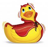  - I Rub My Duckie Red Devil Travel Size 
   P   -       .