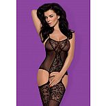 <strong>Фантастический комбинезон с цветочным рисунком и интимным доступом</strong> <br />
Фантастический комбинезон с цветочным рисунком и интимным доступом. <div class="charTableblock"><div><span>Размер</span>: S (42-44); M (44-46); L (46-48)</div><div><span>Цвет</span>: черный</div><div><span>Производитель</span>: Obsessive, Польша</div><div><span>В наличии</span>: S-M-L, черный</div></div> Фантастический комбинезон с цветочным рисунком и интимным доступом 
Фантастический комбинезон с цветочным рисунком и интимным доступом.