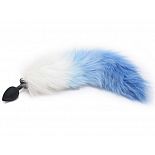 <strong>Чёрная силиконовая анальная пробка с бело-голубым хвостом размера S - 6,8 см.</strong> <br />
Чёрная силиконовая анальная пробка с бело-голубым хвостом размера S. <div class="charTableblock"> </div> Чёрная силиконовая анальная пробка с бело-голубым хвостом размера S - 6,8 см.
Чёрная силиконовая анальная пробка с бело-голубым хвостом размера S.