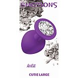   Emotions Cutie Large Purple clear crystal 4013-06Lola 
