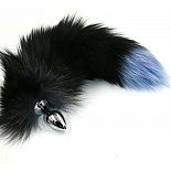 <strong>Серебристая анальная пробка с чёрно-голубым хвостом из натурального меха</strong> <br />
Анальная пробка из алюминия с пушистым хвостом из натурального меха размер S. <div class="charTableblock"> </div> Серебристая анальная пробка с чёрно-голубым хвостом из натурального меха
Анальная пробка из алюминия с пушистым хвостом из натурального меха размер S.