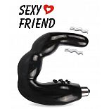 <strong>Чёрный вибростимулятор простаты Sexy Friend</strong> <br />
Почувствуй прилив сексуальной энергии и открой в себе новые возможности с анальным стимулятором Sexy Friend. <div class="charTableblock"><div><span>Диаметр, см</span>: 3.20</div><div><span>Материал</span>: TPE / TPR</div><div><span>Диаметр, см</span>: 3</div></div> Чёрный вибростимулятор простаты Sexy Friend 
Почувствуй прилив сексуальной энергии и открой в себе новые возможности с анальным стимулятором Sexy Friend.