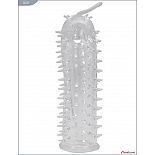 <strong>Прозрачная гелевая насадка с усиками - 15 см.</strong> <br />
Насадка с усиками, гелевая, прозрачная, EROTICON XL PENIS. <div class="charTableblock"><div><span>Материал</span>: TPE / TPR</div><div><span>Диаметр, см</span>: 4.50</div><div><span>Диаметр, см</span>: 4</div><div><span>Производитель</span>: Eroticon, Россия</div></div> Прозрачная гелевая насадка с усиками - 15 см. 
Насадка с усиками, гелевая, прозрачная, EROTICON XL PENIS.