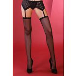 <strong>Чулки под пояс Audrey с тонкой кружевной резинкой</strong> <br />
Элегантные чулочки без силикона, идеально подойдут под пояс для чулок или корсет. <div class="charTableblock"><div><span>Размер</span>: S (42-44); M (44-46)</div><div><span>Цвет</span>: черный</div><div><span>Производитель</span>: Livia Corsetti, Польша</div><div><span>В наличии</span>: S-M, черный</div></div> Чулки под пояс Audrey с тонкой кружевной резинкой 
Элегантные чулочки без силикона, идеально подойдут под пояс для чулок или корсет.