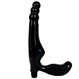 <strong>Безремневой страпон с вагинальной пробкой и 6 функциями вибрации</strong> <br />
Этот страпон без ремешков для крепления к телу – лучший друг девушек. Эта секс-игрушка 2-в-1 состоит из вибратора и вагинальной пробки. <br><br>
Если фаллос с загнутым кончиком подарит глубокое проникновение и массаж G точки вашей партнерше, то пробка вам – непревзойденный вибромассаж центра удовольствия. <br><br>
 Кроме того, небольшой бугорок на основании во время секс-утех непрестанно будет давить на клитор, приближая момент яркой разрядки.
 
 <div class="charTableblock"><div><span>Длина, см</span>: 17.00</div><div><span>Диаметр, см</span>: 3.00</div><div><span>Длина, см</span>: 17-20</div><div><span>Диаметр, см</span>: 3</div><div><span>Материал</span>: TPE / TPR</div><div><span>Цвет</span>: черный</div><div><span>Особенности</span>: безремневой; с вибрацией</div><div><span>Производитель</span>: Doc Johnson, США</div></div> Безремневой страпон с вагинальной пробкой и 6 функциями вибрации 
Этот страпон без ремешков для крепления к телу – лучший друг девушек. Эта секс-игрушка 2-в-1 состоит из вибратора и вагинальной пробки. <br><br>
Если фаллос с загнутым кончиком подарит глубокое проникновение и массаж G точки вашей партнерше, то пробка вам – непревзойденный вибромассаж центра удовольствия. <br><br>
 Кроме того, небольшой бугорок на основании во время секс-утех непрестанно будет давить на клитор, приближая момент яркой разрядки.