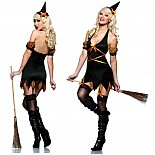 <strong>Сексуальная ведьмочка SALEM STM-10337 M</strong> <br />
Черное платьице с полуоткрытой спиной и глубоким декольте спереди, украшенным рыжим бантом. <div class="charTableblock"><div><span>Размер</span>: M (44-46)</div></div> Сексуальная ведьмочка SALEM STM-10337 M 
Черное платьице с полуоткрытой спиной и глубоким декольте спереди, украшенным рыжим бантом.