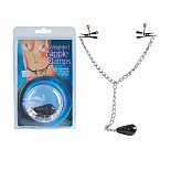 <strong>Подвеска на грудь WEIGHTED NIPPLE CLAMPS 2593-00CDSE</strong> <br />
Подвеска на грудь с утяжеляющей гирькой черного цвета. <div class="charTableblock"><div><span>Тип</span>: для сосков</div><div><span>Особенности</span>: с цепочкой</div><div><span>Производитель</span>: California Exotic Novelties, США</div></div> Подвеска на грудь WEIGHTED NIPPLE CLAMPS 2593-00CDSE
Подвеска на грудь с утяжеляющей гирькой черного цвета.