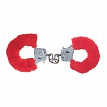 ��������� � ����� Furry Fun Cuffs Red 9504 
