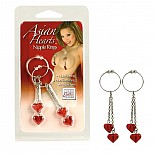 �������� �� ����� � ���������� Asian Hearts Nipple Rings2608-10CDSE 
�������� �� ����� � ������������� ����� ��������.
