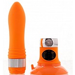 <strong>Оранжевый водонепроницаемый вибратор на присоске со сменной панелью управления 19 см.</strong> <br />
Вибратор на присоске 19см водонепр.5 реж. вибр. оранж.+сменная панель управл. <div class="charTableblock"><div><span>Длина, см</span>: 19.00</div><div><span>Диаметр, см</span>: 3.50</div><div><span>Материал</span>: пластик</div><div><span>Длина, см</span>: 17-20</div><div><span>Диаметр, см</span>: 3</div></div> Оранжевый водонепроницаемый вибратор на присоске со сменной панелью управления 19 см.
Вибратор на присоске 19см водонепр.5 реж. вибр. оранж.+сменная панель управл.