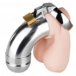 <strong>Металлический пояс верности для мужчин закрытого типа со съемным наконечником EF-CB3000E</strong> <br />
Массивный и эффектный пояс верности из металла полностью закрывающий  половой член. <div class="charTableblock"> </div> Металлический пояс верности для мужчин закрытого типа со съемным наконечником EF-CB3000E 
Массивный и эффектный пояс верности из металла полностью закрывающий  половой член.