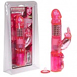 <strong>Мультискоростной вибратор-компьютер</strong> <br />
Гелевый мультискоростной вибратор-компьютер с клиторальным стимулятором в виде зайчика и вращающейся головкой фаллоимитатора. <div class="charTableblock"> </div> Мультискоростной вибратор-компьютер 
Гелевый мультискоростной вибратор-компьютер с клиторальным стимулятором в виде зайчика и вращающейся головкой фаллоимитатора.