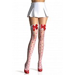 <strong>Чулки в сердечко</strong> <br />
Чулки в сердечко с красным атласным бантиком. <div class="charTableblock"> </div> Чулки в сердечко 
Чулки в сердечко с красным атласным бантиком.