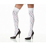 <strong>Чулки</strong> <br />
Белые чулки в карточную масть. <div class="charTableblock"> </div> Чулки 
Белые чулки в карточную масть.