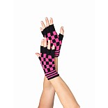 <strong>Перчатки с открытыми пальчиками, Черно-красный</strong> <br />
Акриловые перчатки шахматной расцветки с открытыми пальчиками. <div class="charTableblock"> </div> Перчатки с открытыми пальчиками, Черно-красный 
Акриловые перчатки шахматной расцветки с открытыми пальчиками.