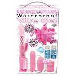 <strong>Набор вибраторов Remote Control Vibe Set на радиоуправлении розовый</strong> <br />
Водонепроницаемый набор вибраторов на дистанционном управлении можно использовать в ванной. <div class="charTableblock"> </div> Набор вибраторов Remote Control Vibe Set на радиоуправлении розовый
Водонепроницаемый набор вибраторов на дистанционном управлении можно использовать в ванной.