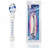 <strong>Двусторонний стеклянный фаллос с разными головками SWEET DRIVE EF-T152</strong> <br />
Двусторонний фаллоимитатор с двумя головками разного Размера: с одной стороны небольшая головка диаметром 2,6 см со слегка изогнутым стволом и рядом массажных точек на нем, с другой стороны крупная головка диаметром 4 см с последующими за ней двумя шарообразными уровням диаметром 2,8 см каждый. <div class="charTableblock"><div><span>Длина, см</span>: 22</div><div><span>Диаметр, см</span>: 2.6</div><div><span>Материал</span>: стекло</div><div><span>Цвет</span>: прозрачный</div><div><span>Особенности</span>: двухголовый</div><div><span>Длина, см</span>: 21-24</div><div><span>Диаметр, см</span>: 2</div></div> Двусторонний стеклянный фаллос с разными головками SWEET DRIVE EF-T152 
Двусторонний фаллоимитатор с двумя головками разного Размера: с одной стороны небольшая головка диаметром 2,6 см со слегка изогнутым стволом и рядом массажных точек на нем, с другой стороны крупная головка диаметром 4 см с последующими за ней двумя шарообразными уровням диаметром 2,8 см каждый.