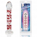 <strong>Стеклянный фаллоимитатор с сердцами HEART`S DREAM EF-T162</strong> <br />
Оригинальный стимулятор, ствол которого украшен рельефными рисунками в виде сердец темно-красного цвета. <div class="charTableblock"><div><span>Длина, см</span>: 16.5</div><div><span>Диаметр, см</span>: 3.5</div><div><span>Материал</span>: стекло</div><div><span>Цвет</span>: красный/розовый; прозрачный</div><div><span>Особенности</span>: без мошонки</div><div><span>Длина, см</span>: 13-16</div><div><span>Диаметр, см</span>: 3</div></div> Стеклянный фаллоимитатор с сердцами HEART`S DREAM EF-T162 
Оригинальный стимулятор, ствол которого украшен рельефными рисунками в виде сердец темно-красного цвета.
